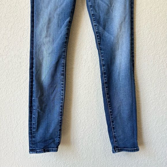 7 FOR ALL MANKIND Low Rise The Ankle Skinny Jeans Distressed - Picture 4 of 11